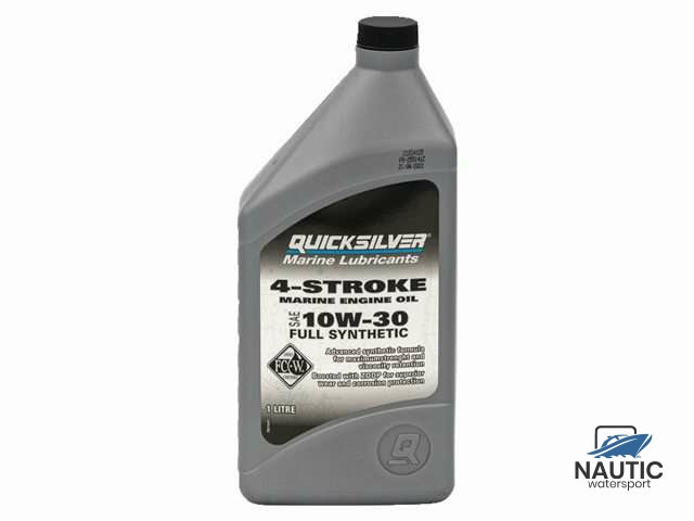 Quicksilver 8M0180936 10W30 4-takt synthetische motorolie 1L