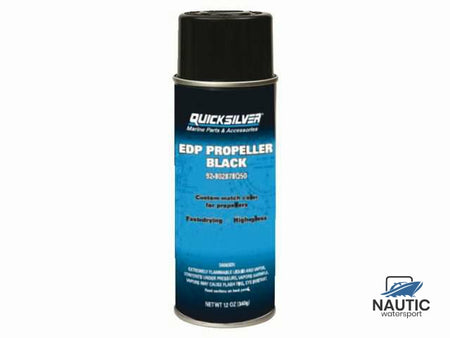 Quicksilver 8M0133931 Spuitbus zwart Edp propeller 340g