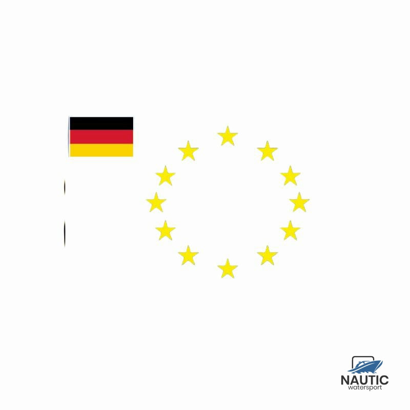 Talamex RVE vlag duitsland koopvaardij 70x100