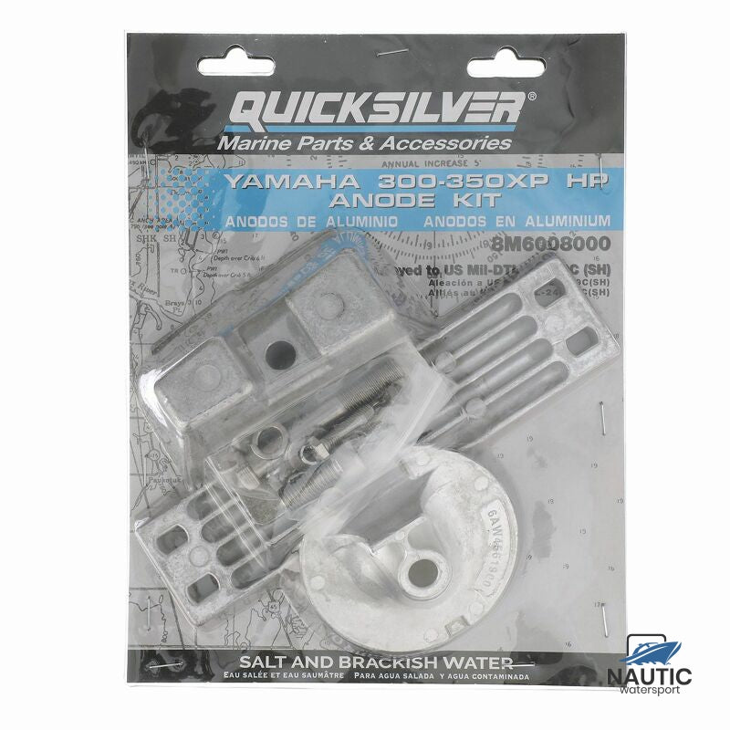 º 8M6008000 Anodensatz Aluminium für Yamaha XP 300-350 PS