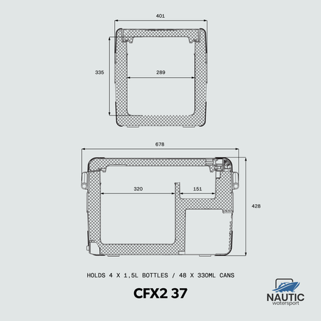 Dometic CFX2-37 12/24/230V