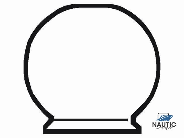 Kogelglas opaal 70mm