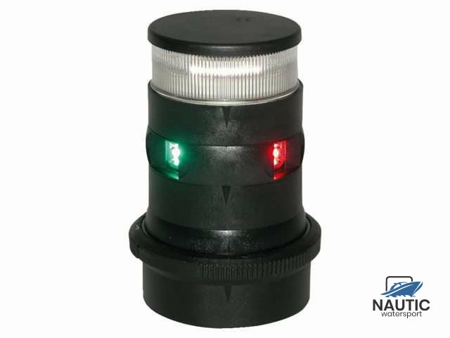 Serie 34 led 3-kleur/anker zwart