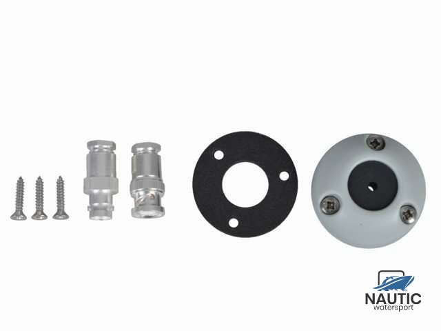 Coax dekdoorvoerset kunststof bnc A2-DGkit1P