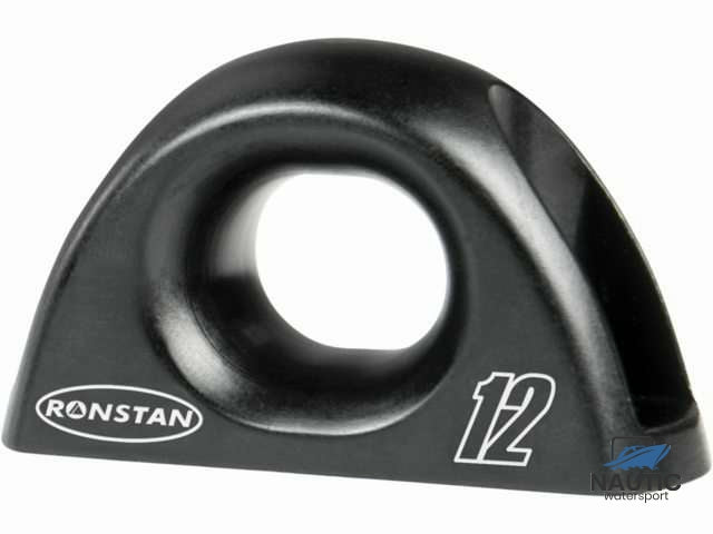 Ronstan RF8091-12 ropeglide fairlead single zwart 12mm