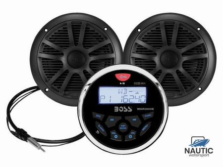 Boss Audio Marine radio pack zwart MCKGB350B