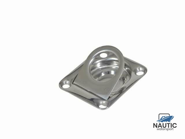 Luikhandgreep rvs 38x45mm