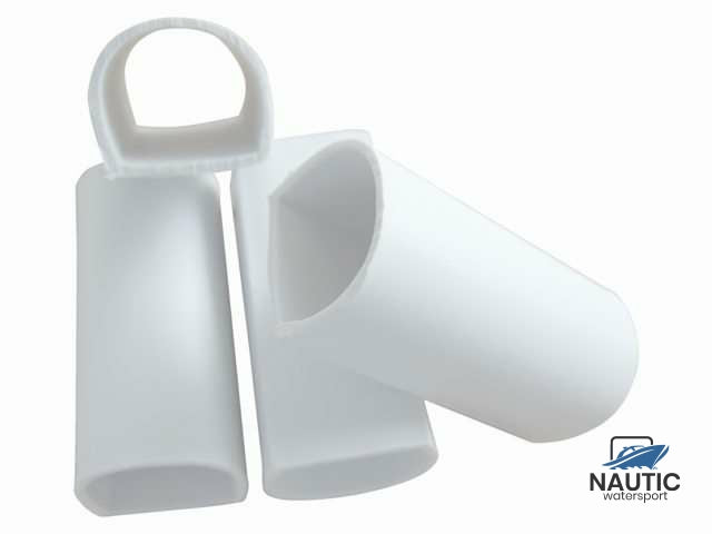 Scaffold bumper double D-connector white (2pr)