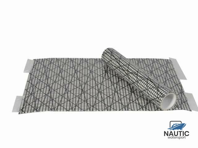 Kevlar reparatiepatch zwart 24x37cm (2 stuks)