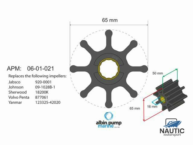 Premium-Impeller-Kit Nr. 06-01-021