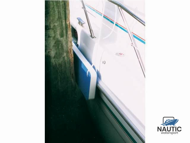 Talamex PE vlakke fender 3 blauw