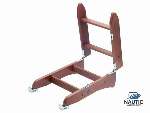 Trem Zwemtrap hout 4 treden 90cm