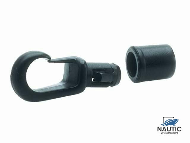 Elastiekhaakje nylon 8mm