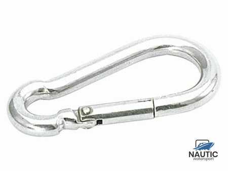 Talamex karabijnhaak met knik 50mm bulk