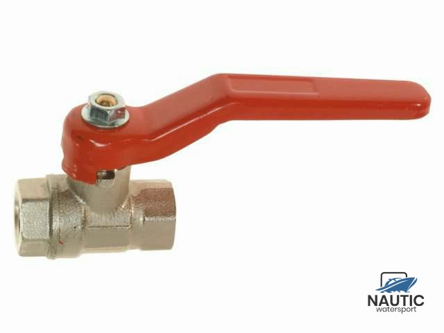 Messing-Kugelhahn 1/2