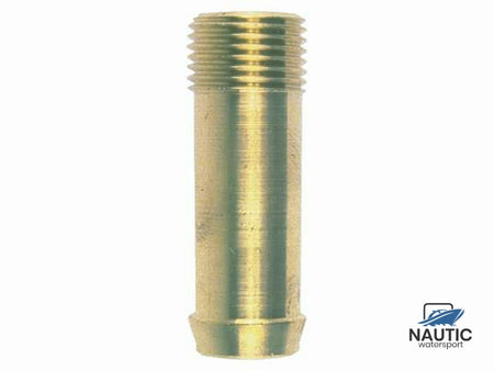 No branding Slangtule messing buitendraad 3/8x15mm