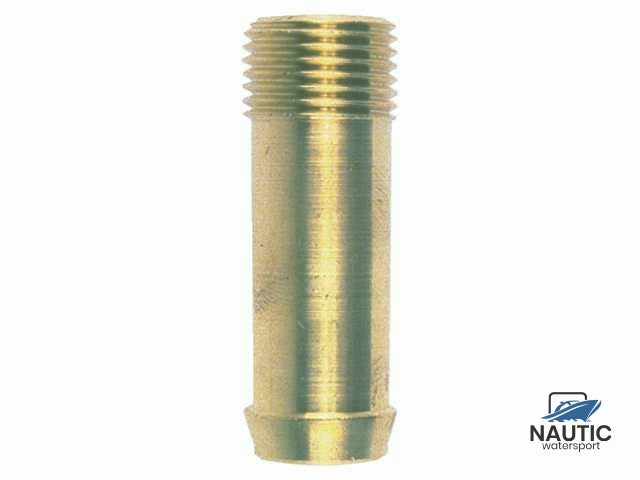 Slangtule messing buitendraad 1/2x19mm