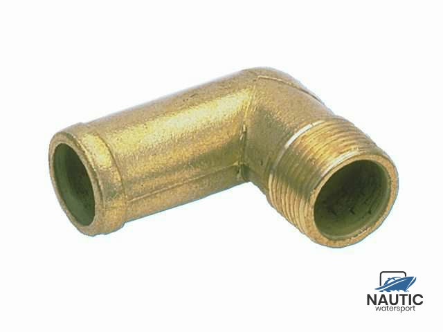 Slangtule messing 90° 1 1/4x32mm