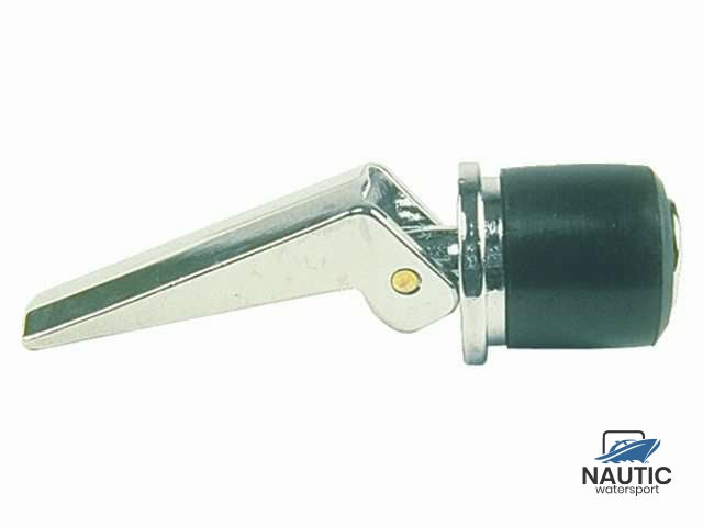 Lensplug chroom 22mm