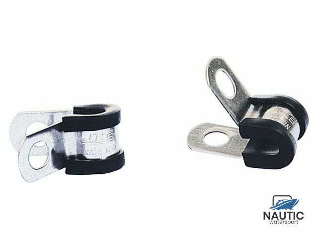 P-Clip aus Edelstahl, 8 mm