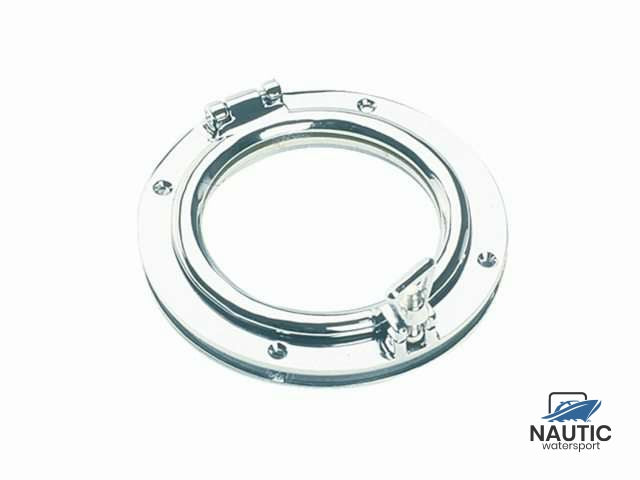 Verchromtes Bullauge 100 mm