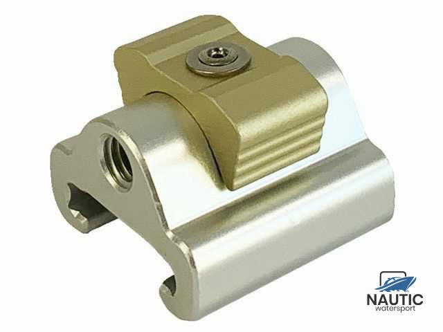 Adjustable stopper 32mm silver