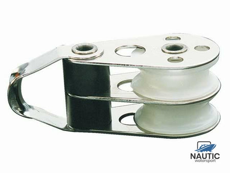 Ronstan RF81 rvs blok 2-schijfs