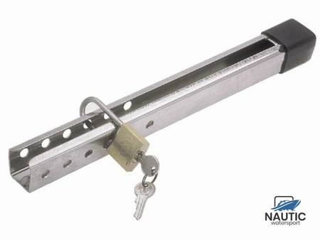 Trem Buitenboordmotorslot rvs met hangslot