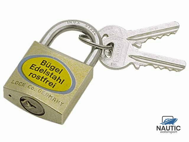 Abus Cilinder Hangslot RVS Beugel 40mm