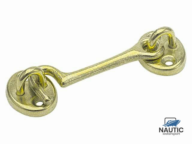 Cabin hook 3 brass 76mm