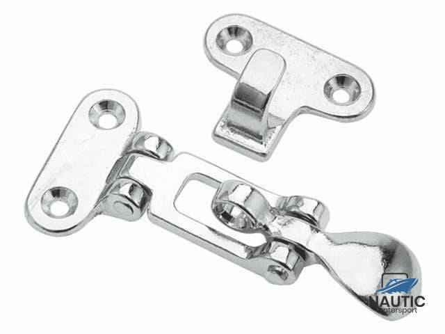 Anti-rammelsluiting verchroomd 100mm