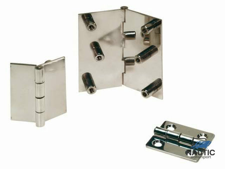 Talamex Scharnier rvs 38x33mm