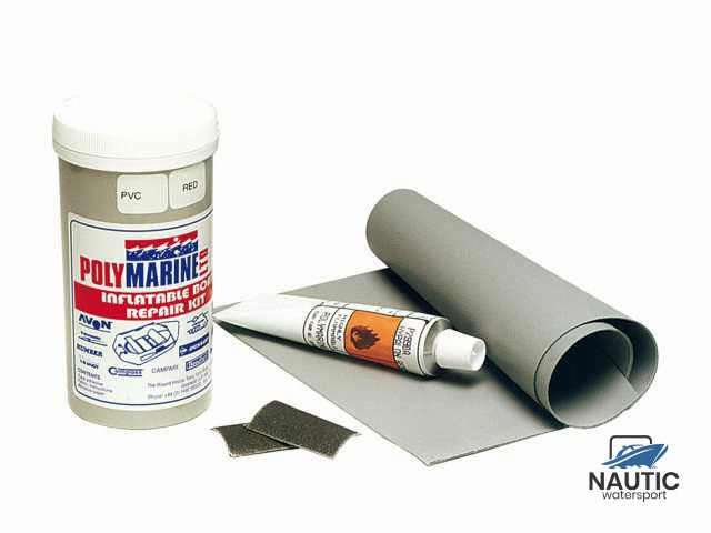 Polymarine Rubberboot reparatieset pvc grijs
