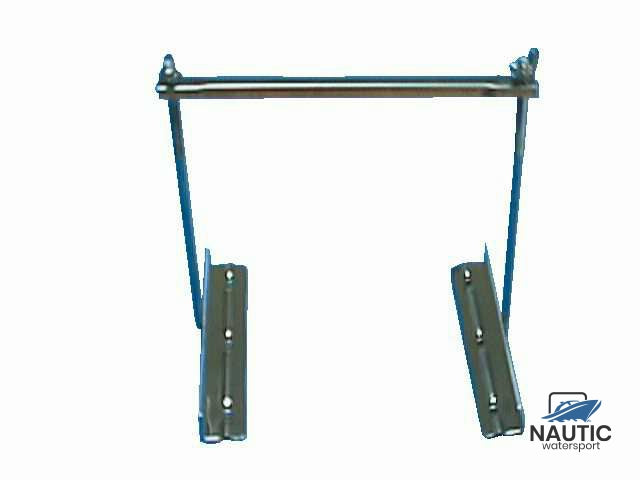 Batteriehalter aus Edelstahl