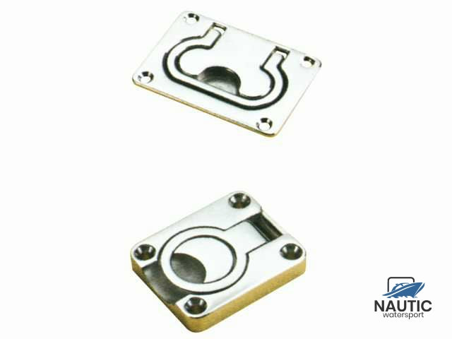 Luikring rvs 55x77mm