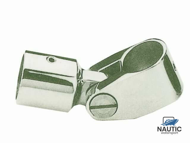 Rohrhaubenanschluss Edelstahlscharnier 25 mm