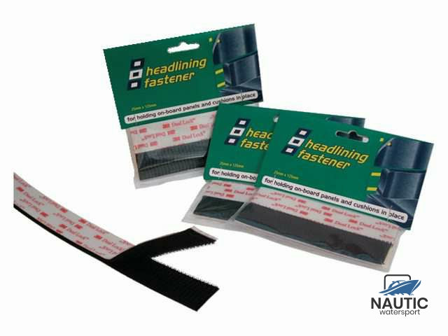 Dachhimmel HD Klettverschluss Transparent 25 mm 125 mm