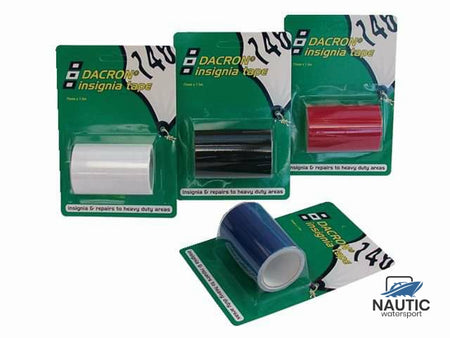 PSP Dacron insignia tape blauw 75mm 1.5m
