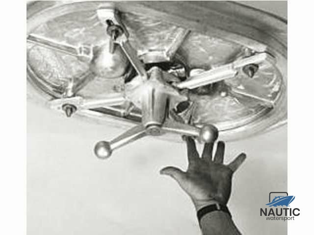 0031-2065  7.5 O.D. Inside Escape Wheel [alum With Pin, For 20 or larger hatches