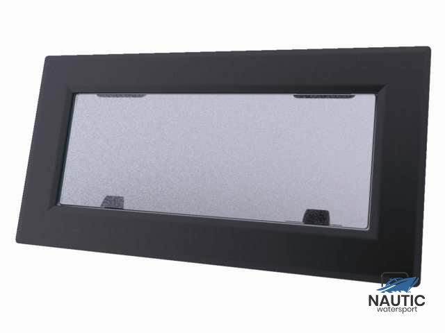 393329800 Portlight flush mitre 3 gry blk pl al blk