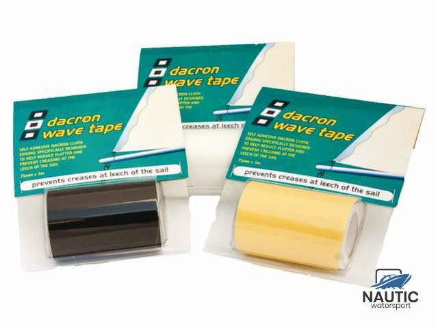 Dacron wave tape 75mm 3,0m wit