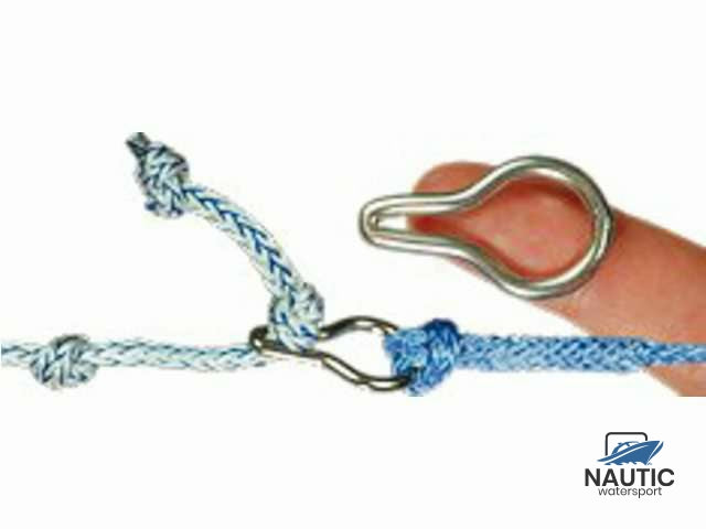 Clamcleat CL5001 Q-Loks - (vp met 2 x 1m touw+instructie )