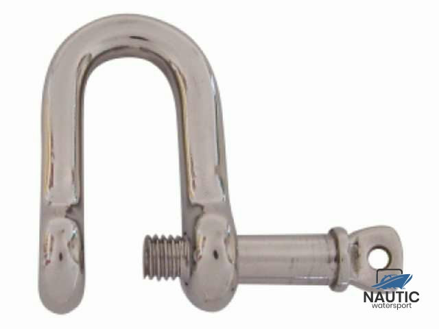 D-sluiting rvs captive pin 4mm bulk