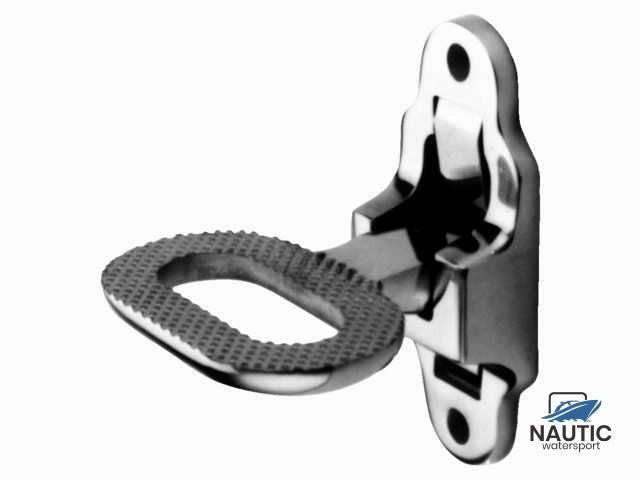 Mastfuß aus Edelstahl, klappbar