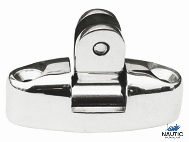 Edelstahl-Terrassenscharnier 180° mit Sicherungsring