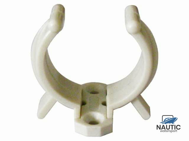 Clamp bracket white 17-23mm (2)