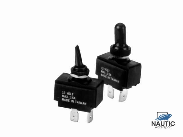Toggle schakelaar on/off 12V-15A waterproof