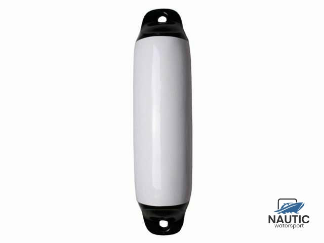 Weißer Kotflügel 41x8cm zk1 schwarzer Kopf