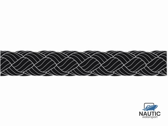 Talamex Takelgaren waxed 1.5mm 20m zwart