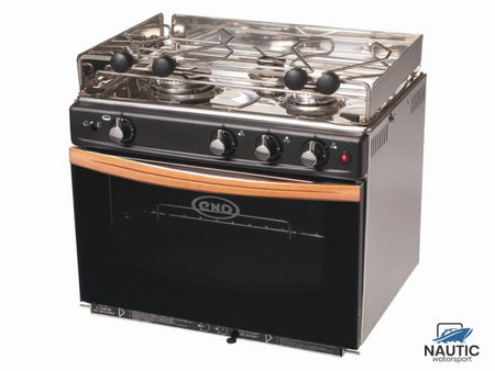 Eno 3-pits kooktoestel met oven Allure